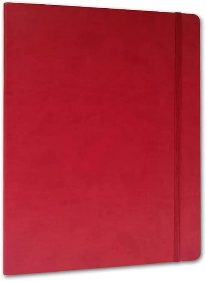 OPP PAPER CONCEPT A4 Executive Notebook Soft cover - Assorted Colors - Red